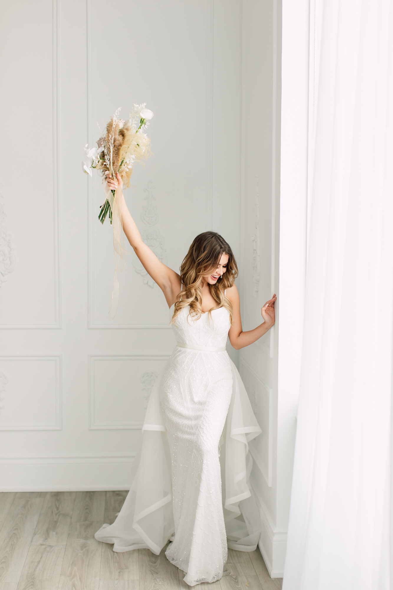 styled fashion bride