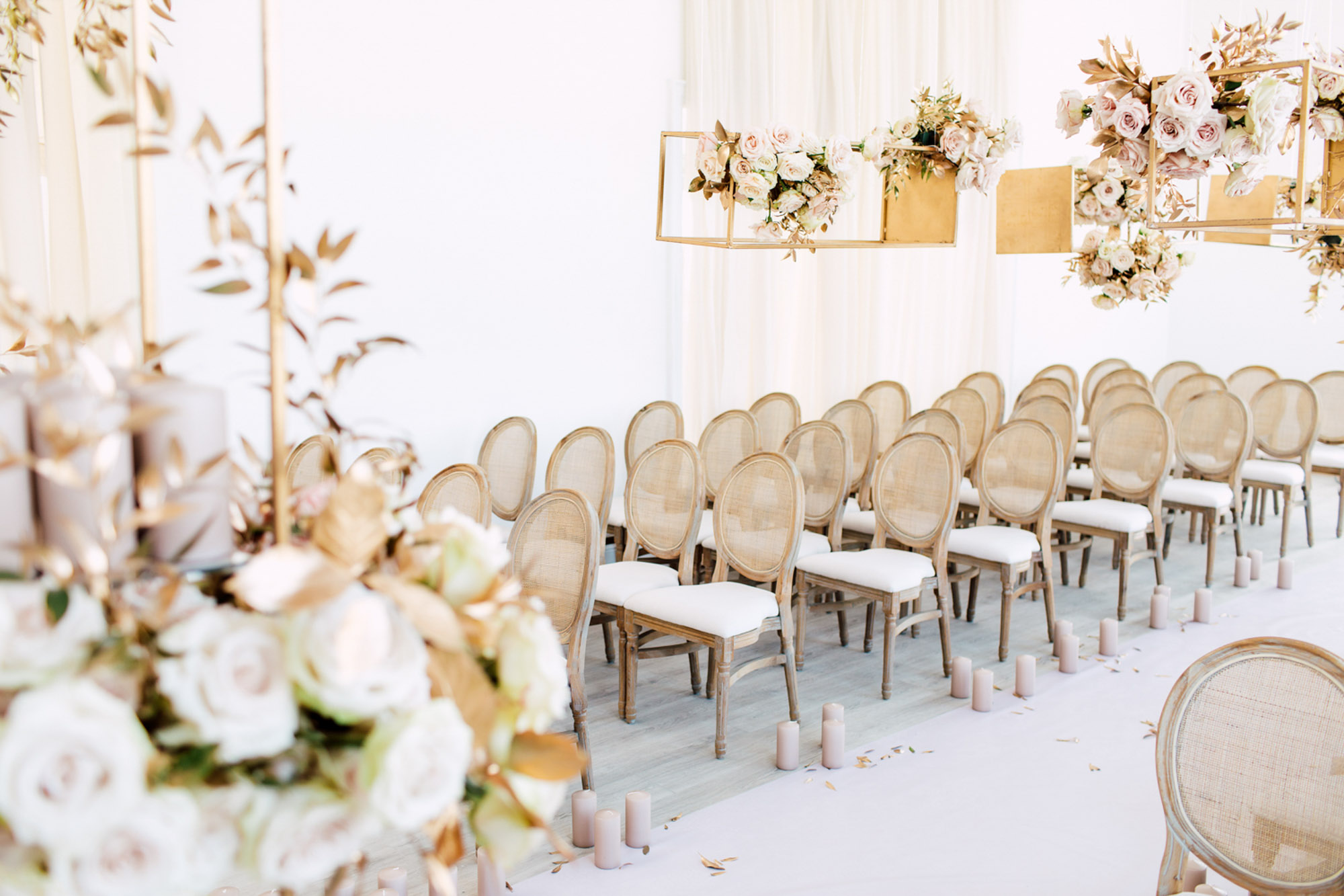 aisle decorations runner chairs