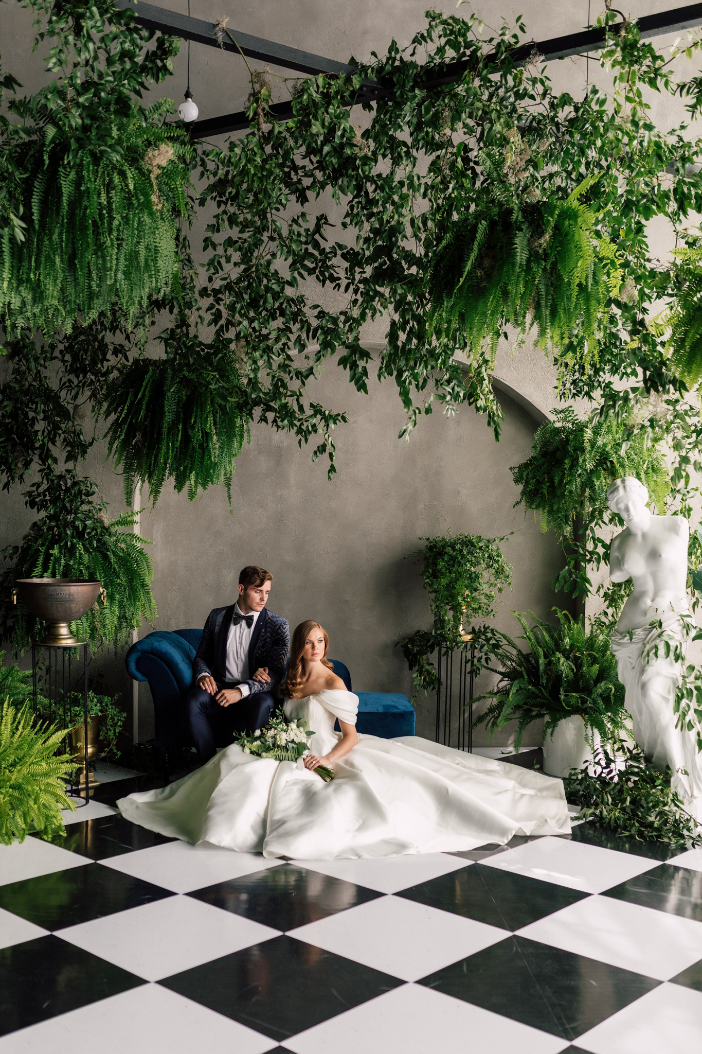 Elevated Greenhouse Styled Shoot