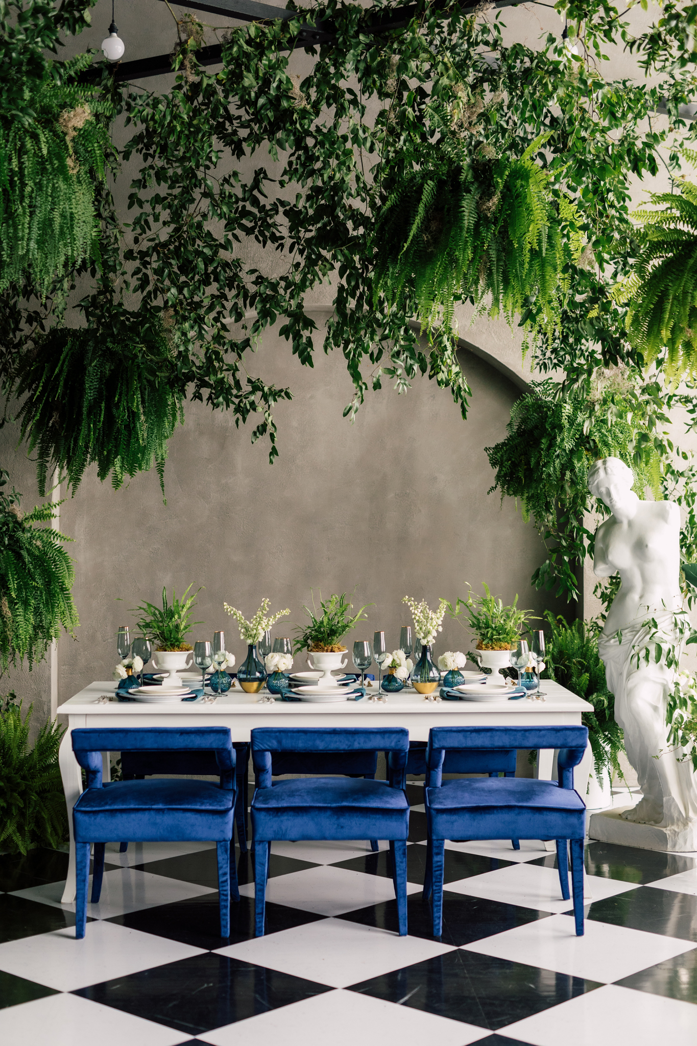 Elevated Greenhouse Styled Shoot
