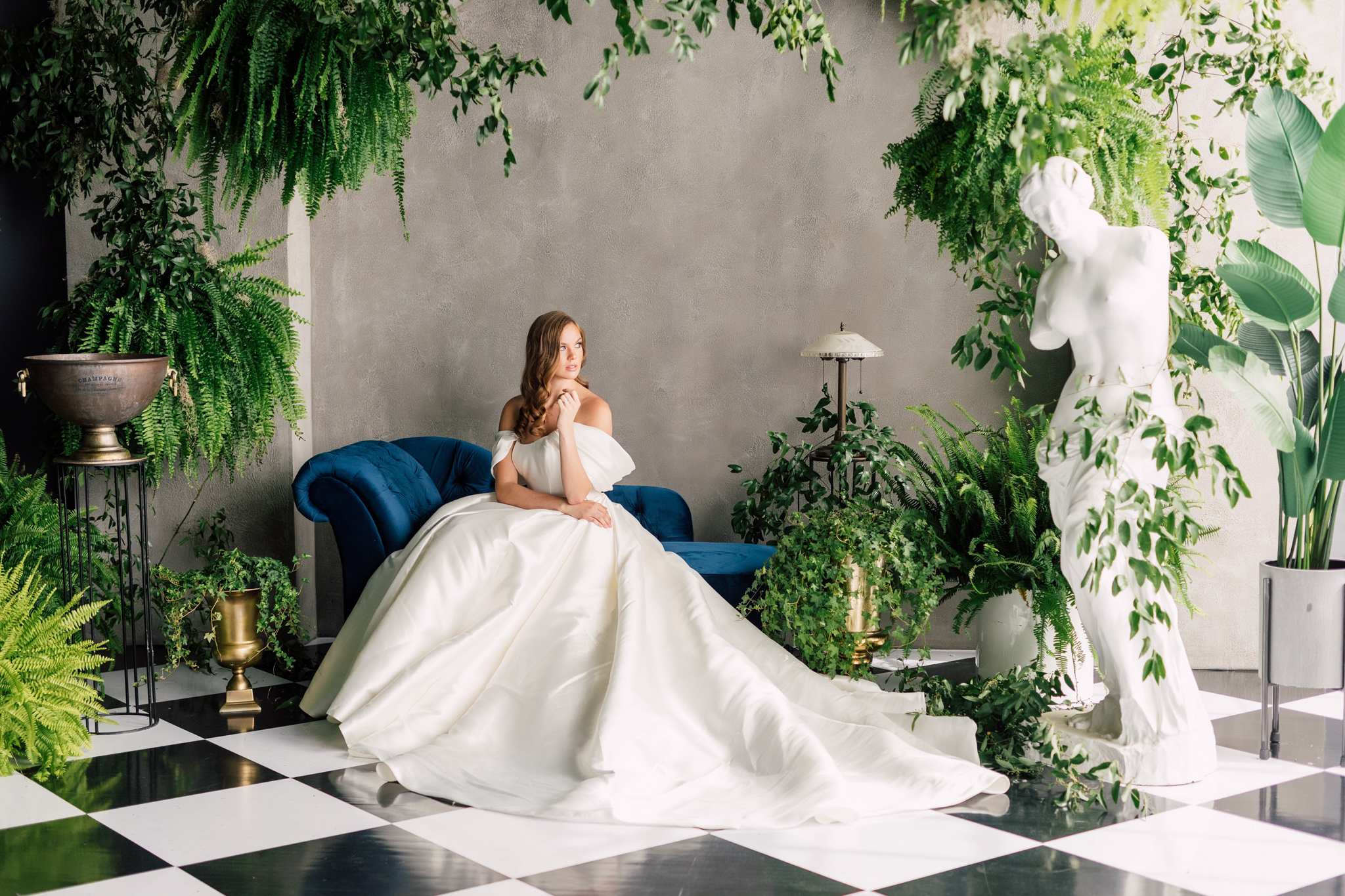 Elevated Greenhouse Styled Shoot