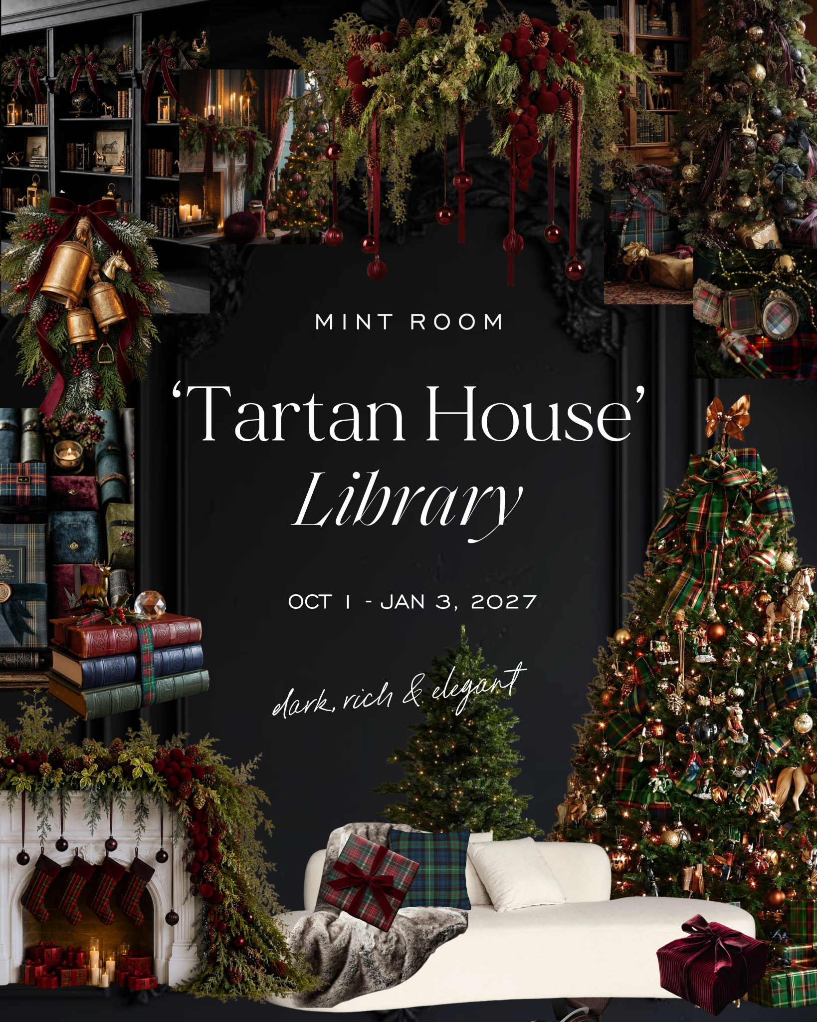 TARTAN HOUSE in the Library
